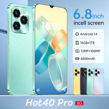 跨境手机Hot40 Pro6.8寸incell屏4G全球版安卓